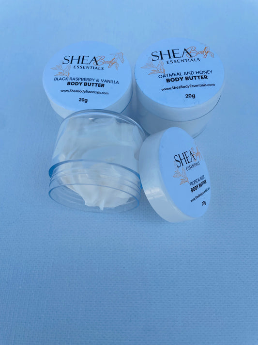 Body butter sample kit