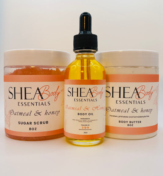 Oatmeal & Honey Body Bundle