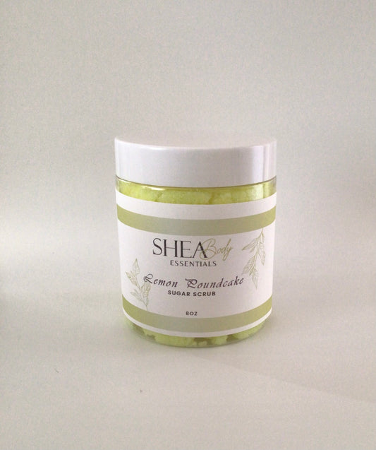 Lemon Pound Cake Sugar Scrub